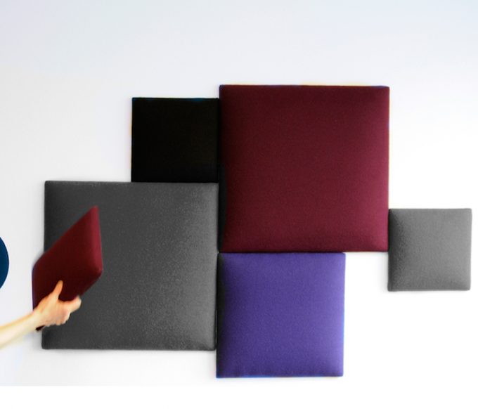 Squarebubbles Väggabsorbent