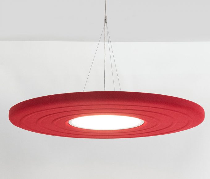Ljudabsorberande lampa BuzziMoon