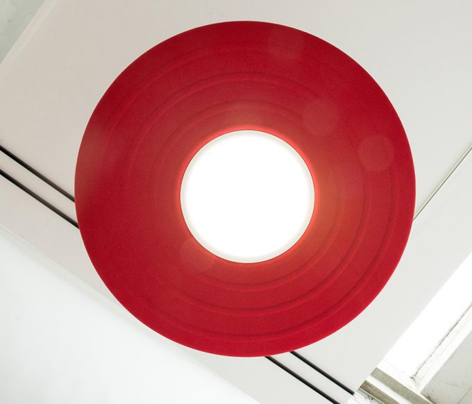 Ljudabsorberande lampa BuzziMoon