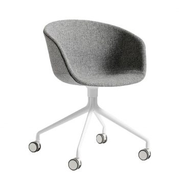 Stol About a Chair AAC25 med hjul helklädd