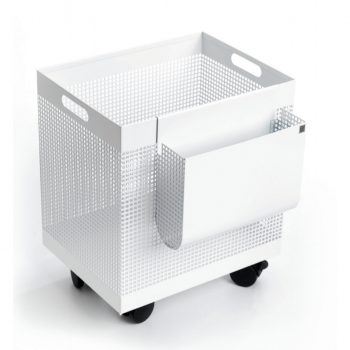 Papperskorg Square SQ 115 med påhängskorg