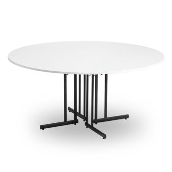 rund vit laminatskiva