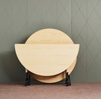 Rollo Fällbord Rund miljö