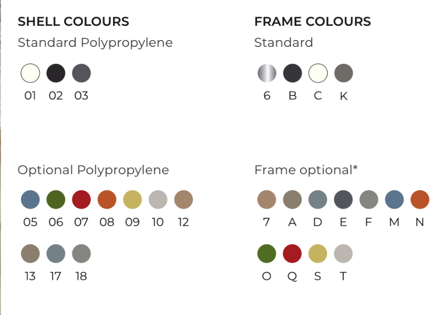 FourCast® 2 77 konferensstol med hjul, colours